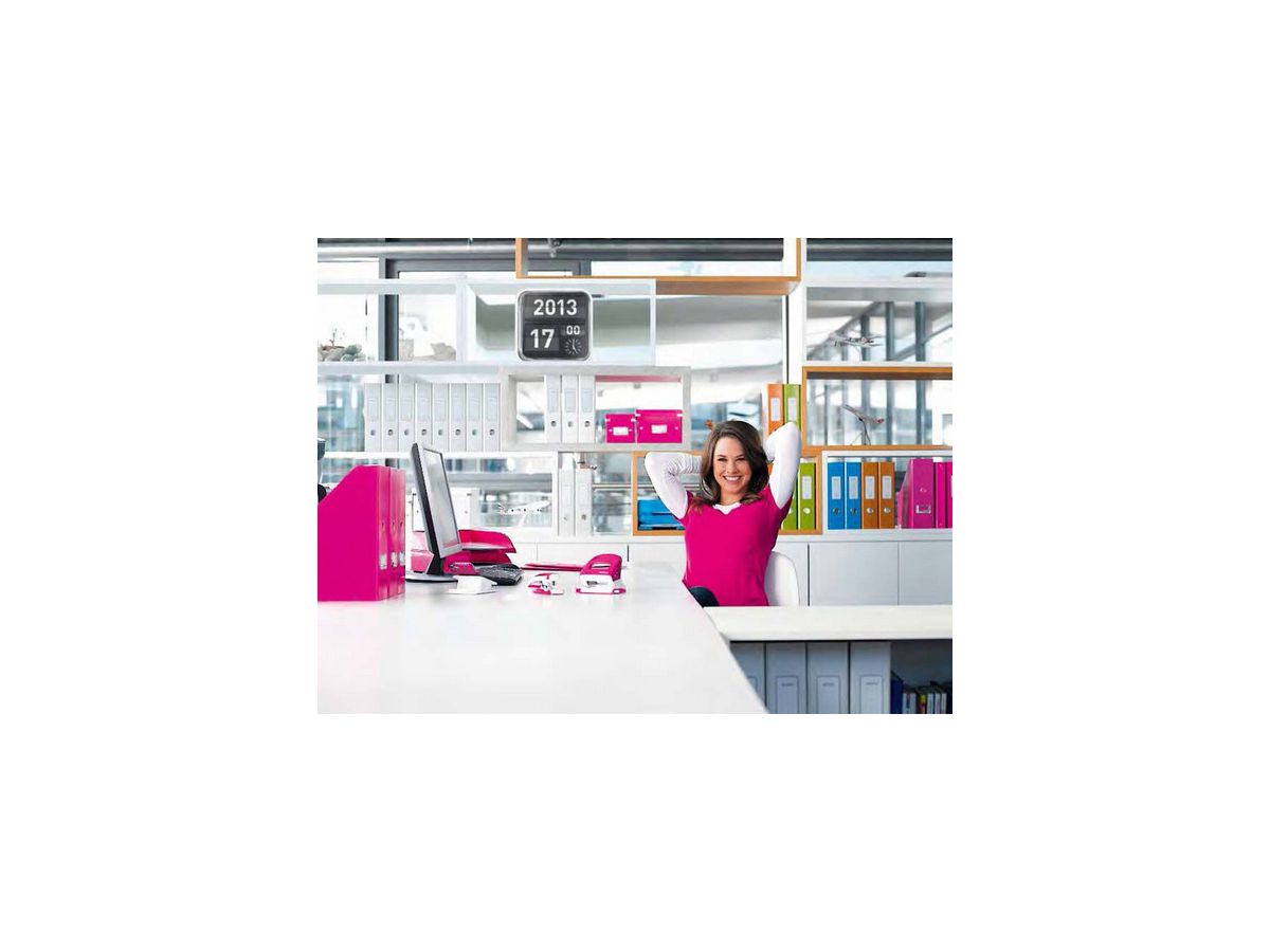 LEITZ Cassetta archivio WOW A4 52771001 weiss (4002432101467)