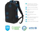 DICOTA Eco Backpack Slim MOTION D32015-RPET 13-14.1 inch Black (7640239420823)