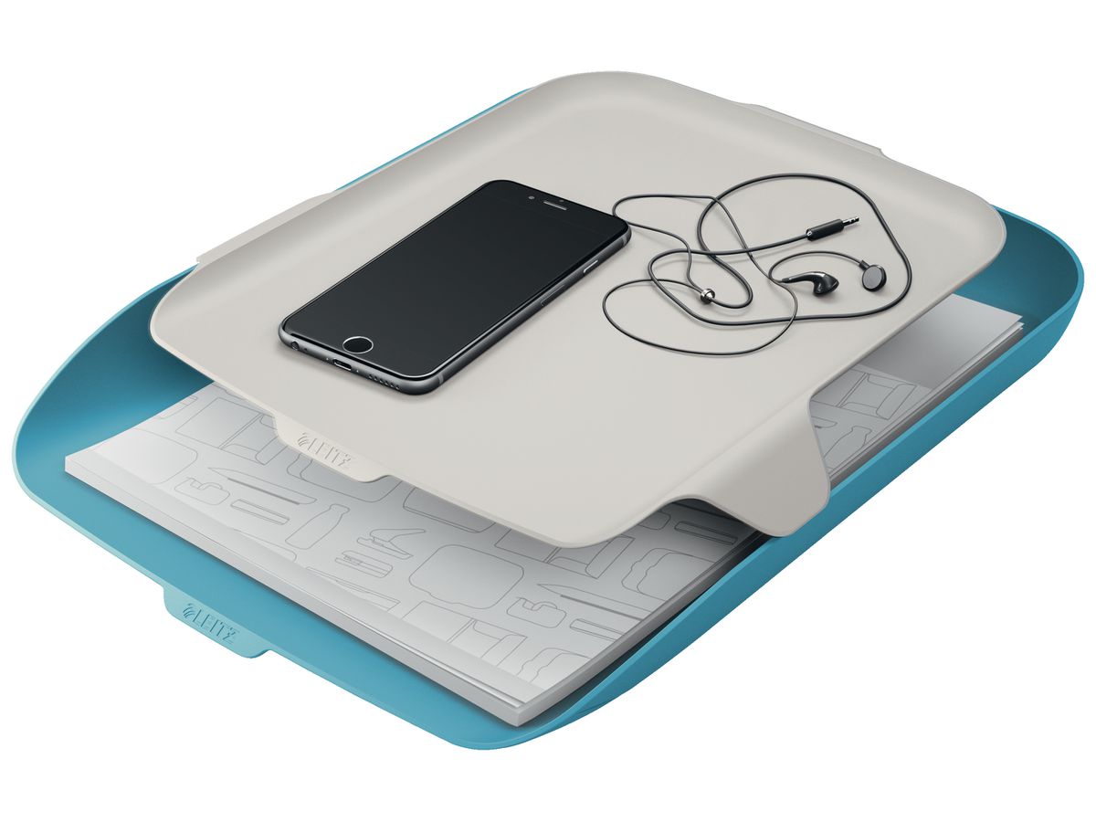 LEITZ Briefkorb Cosy A4 5259-00-61 blau (4002432124824)