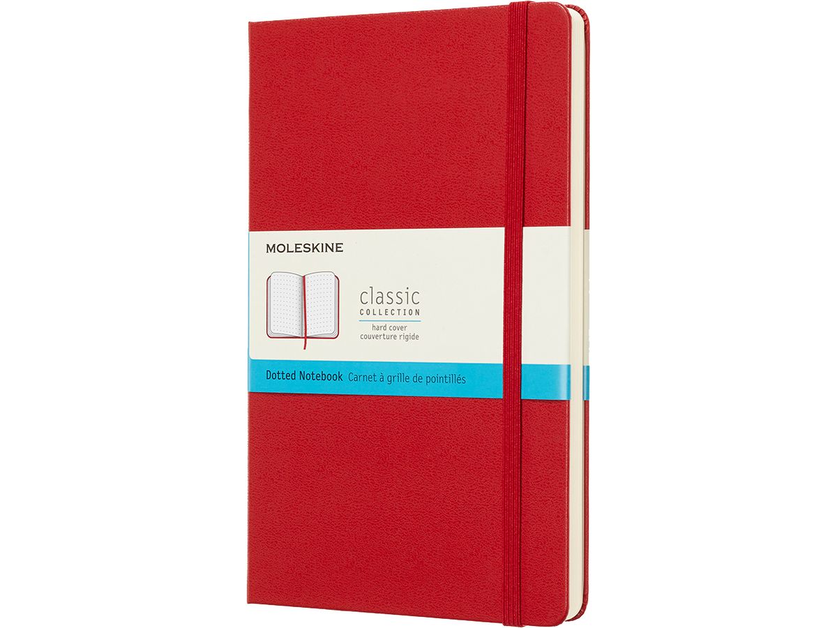 MOLESKINE Carnet L/A5 715420 points,HC,rouge (8058341715420)