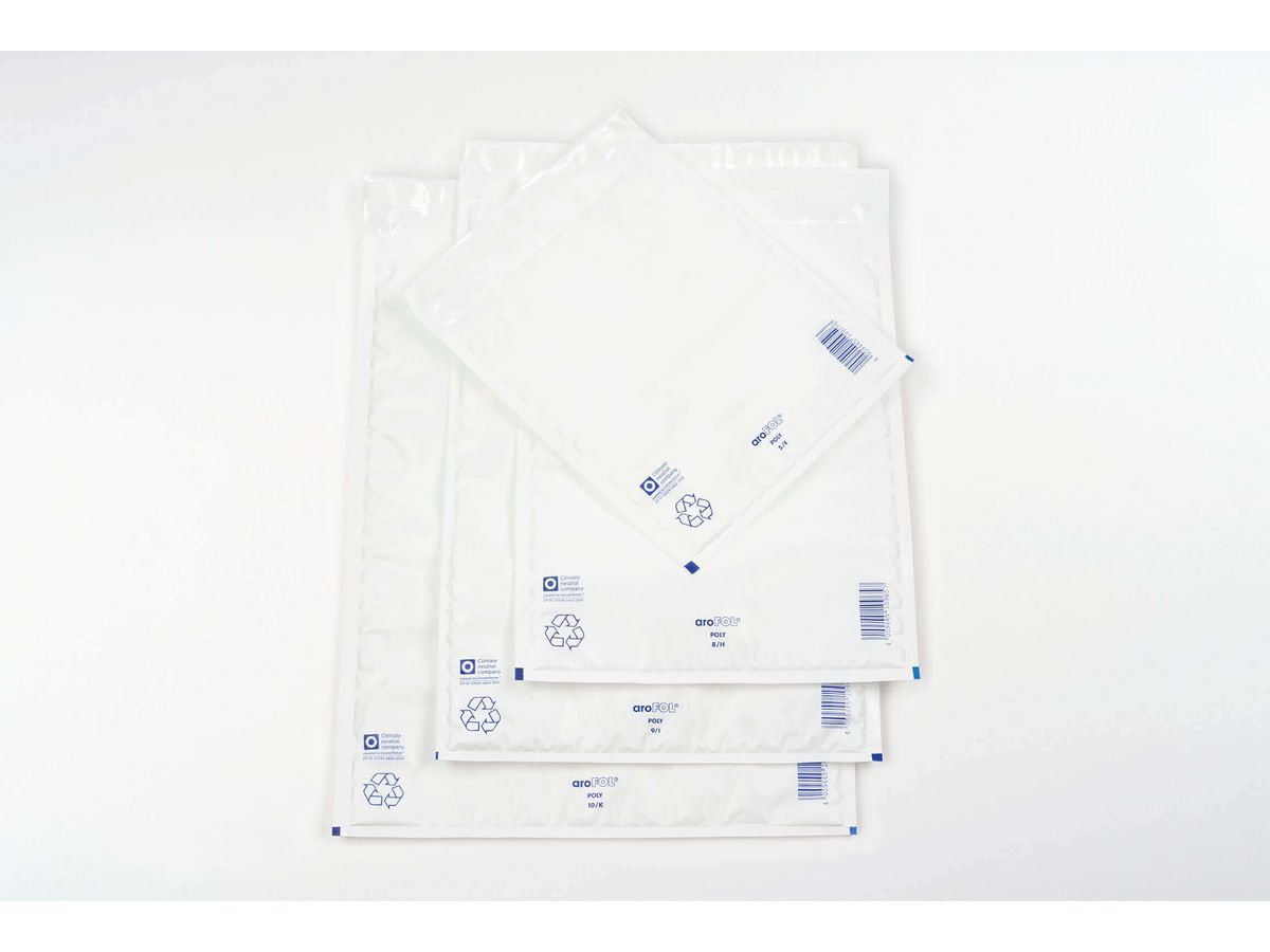 AROFOL Enveloppe mollet.9/I 320x455mm 2FVAF000309 blanc, Coexfoil 50 pcs. (4009445109619)
