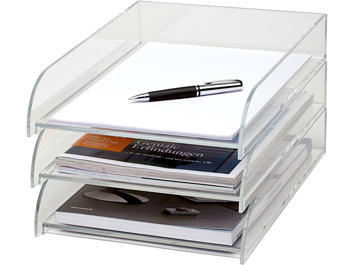 MAUL Briefablage Acryl A4 1950105 transparent (4002390066822)