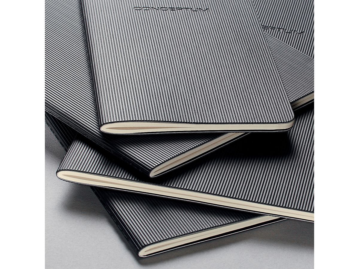 CONCEPTUM Notizheft Softc. A5 CO863 Softw-Oberfläche,black,lin, (4004360831027)