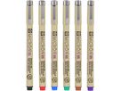 SAKURA Pigma Micron 05 Set 0.45mm POXSDK056A Basic Farben 6 Stück (8712079421755)