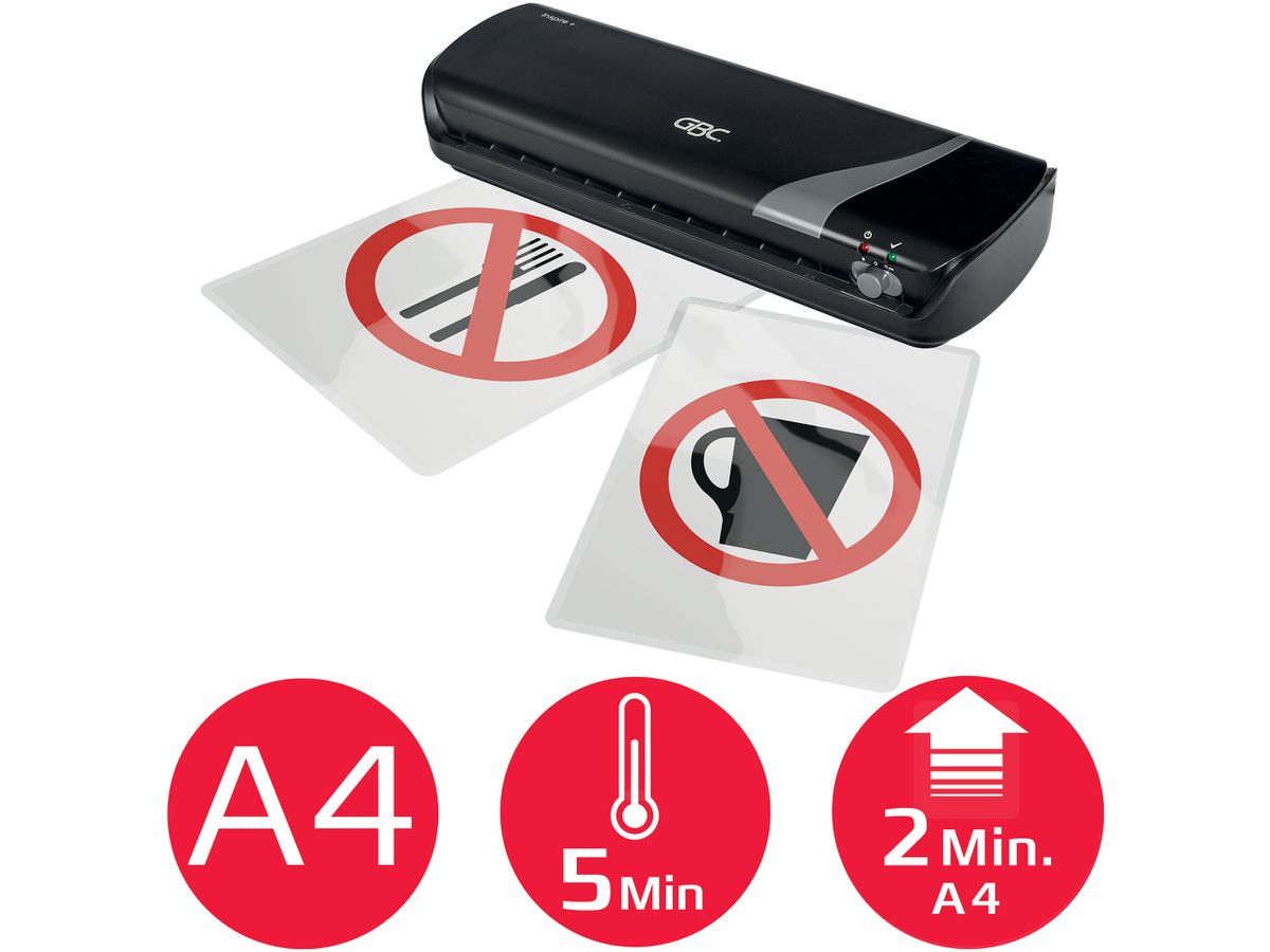 GBC Laminiergerät 4402075EU Inspire + A4 (5028252502719)