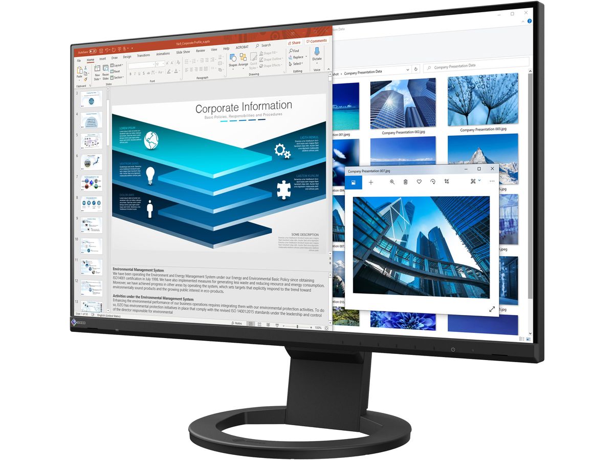EIZO Monitor EV2480-Swiss Edition 1184530 schwarz 23.8 Zoll (4995047057758)
