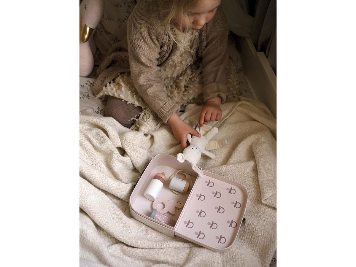 JABADABADO Baby bag bunny 19x13x7cm W7204 (7332599072049)