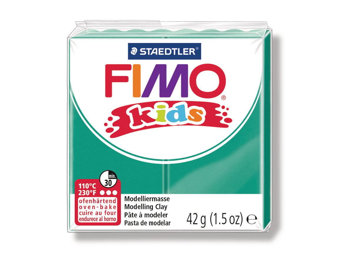 FIMO Pâte à modeler Kids 42g 8030-5 vert (4007817805107)