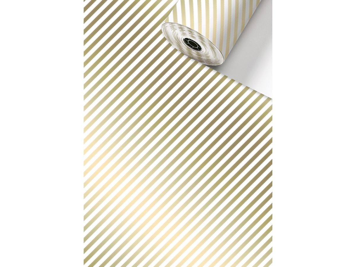 STEWO Geschenkpapier Stribe 2522596780 gold 0.5x250m (7630050847091)