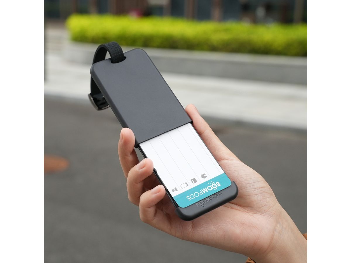 BOOMPODS Boomtag Luggage Tracker TDLUGR Universal grey (5060746171537)