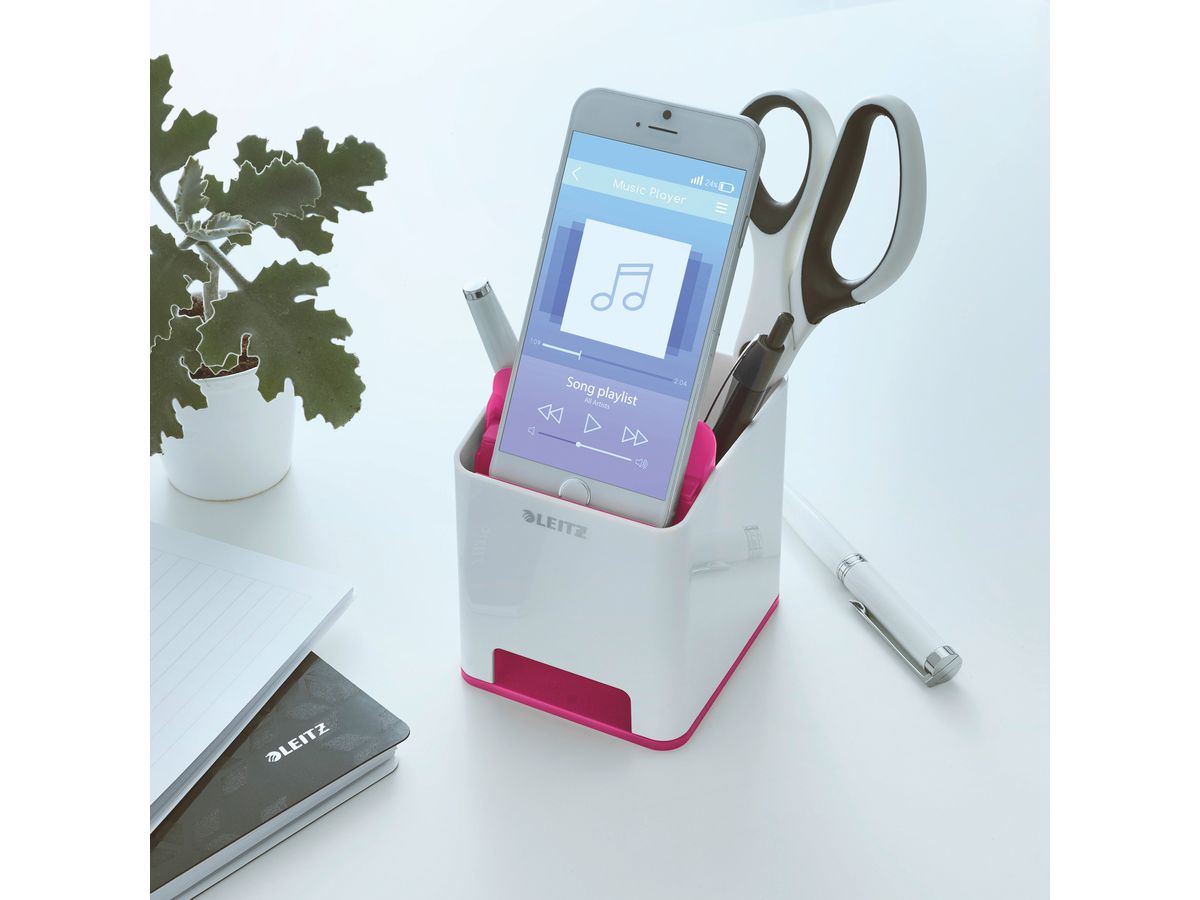 LEITZ Sound Organizer WOW 53631023 pink (4002432113675)