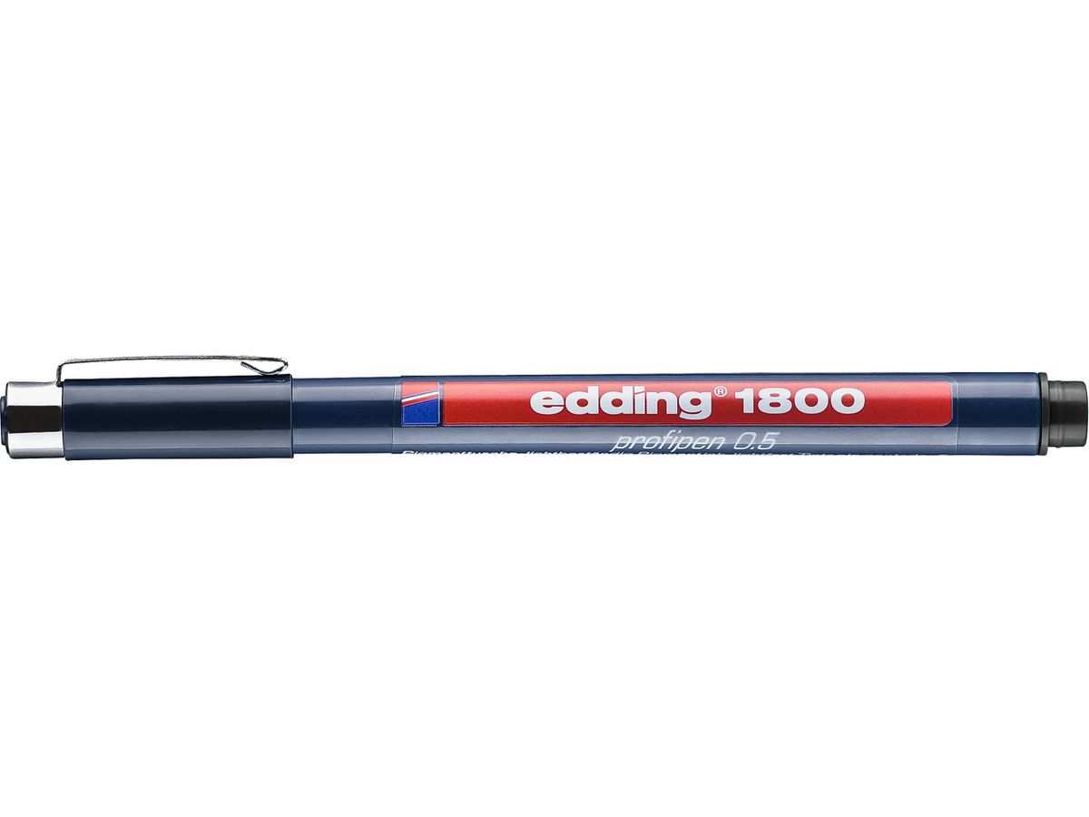 EDDING Profipen 1800 0.50mm 1800-1-05 schwarz (4004764044351)
