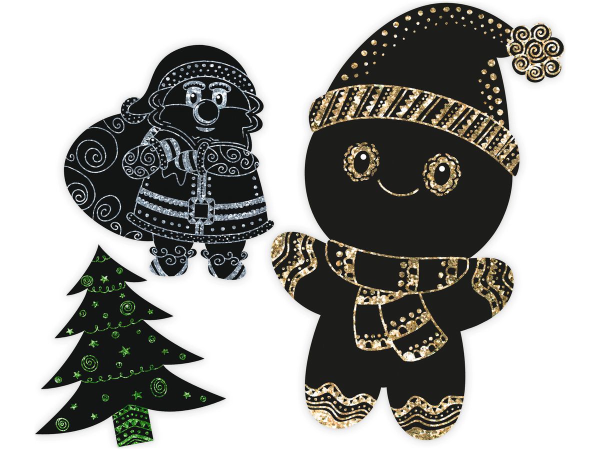 URSUS Motivi magici da grattare 24540004F Natale (4008525240792)