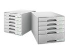LEITZ Set tiroirs Plus gris 52110085 5 comp. (4002432102310)