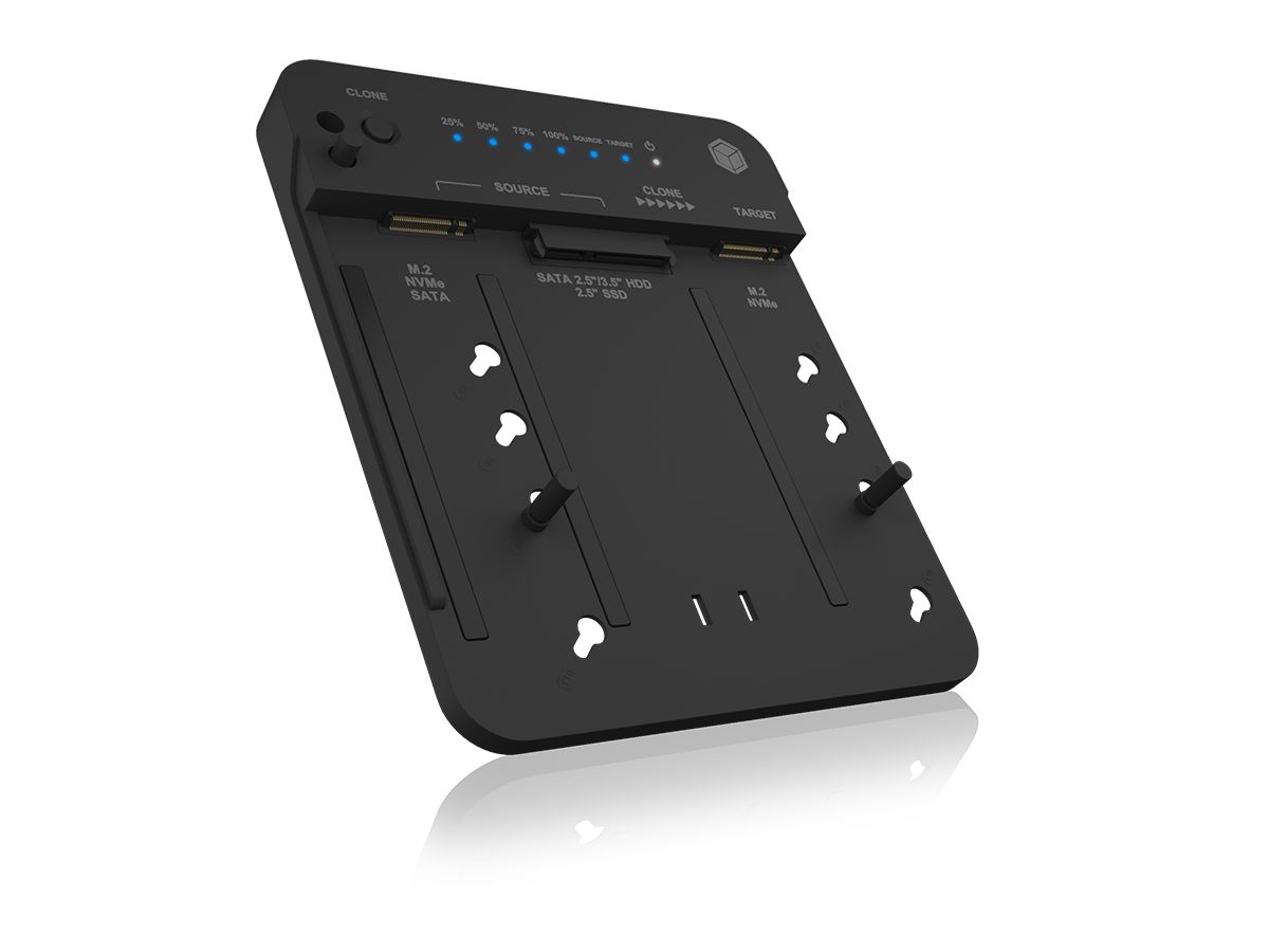 ICY BOX Docking- & Clonestation IB-2913MCL-C31 M.2 & 2.5 & 3.5 to M.2 NVMe (4250078173151)