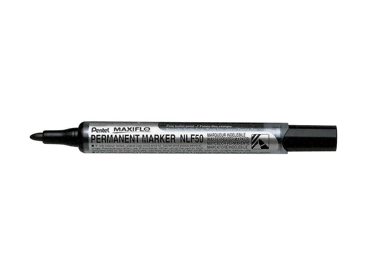 PENTEL Marker Maxiflo 4,5mm NLF50-AO noir (3474375050019)