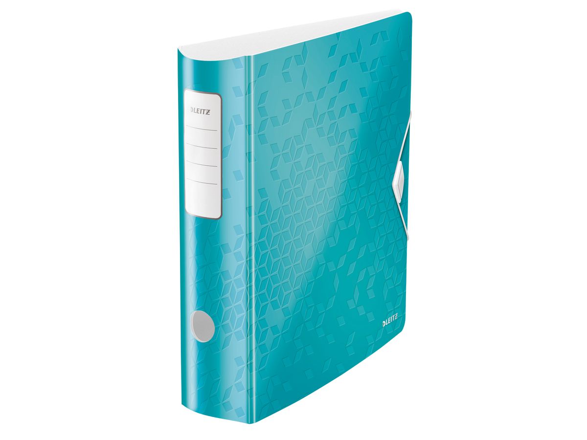 LEITZ Classeur WOW Active 180° 8.2cm 11060051 bleu glacier A4 (4002432105281)