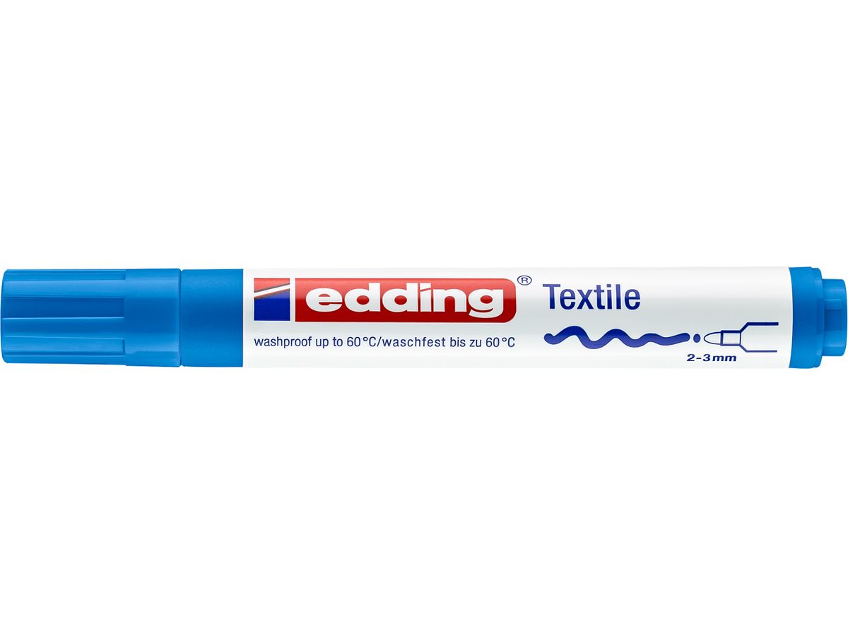 EDDING T-Shirt-Marker 4500 2-3mm 4500-10 hellblau (4004764014620)