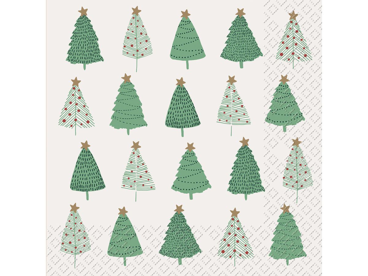 STEWO Salviette Tino 33x33cm 2572614760 bianco 20 Stück (7630050812815)