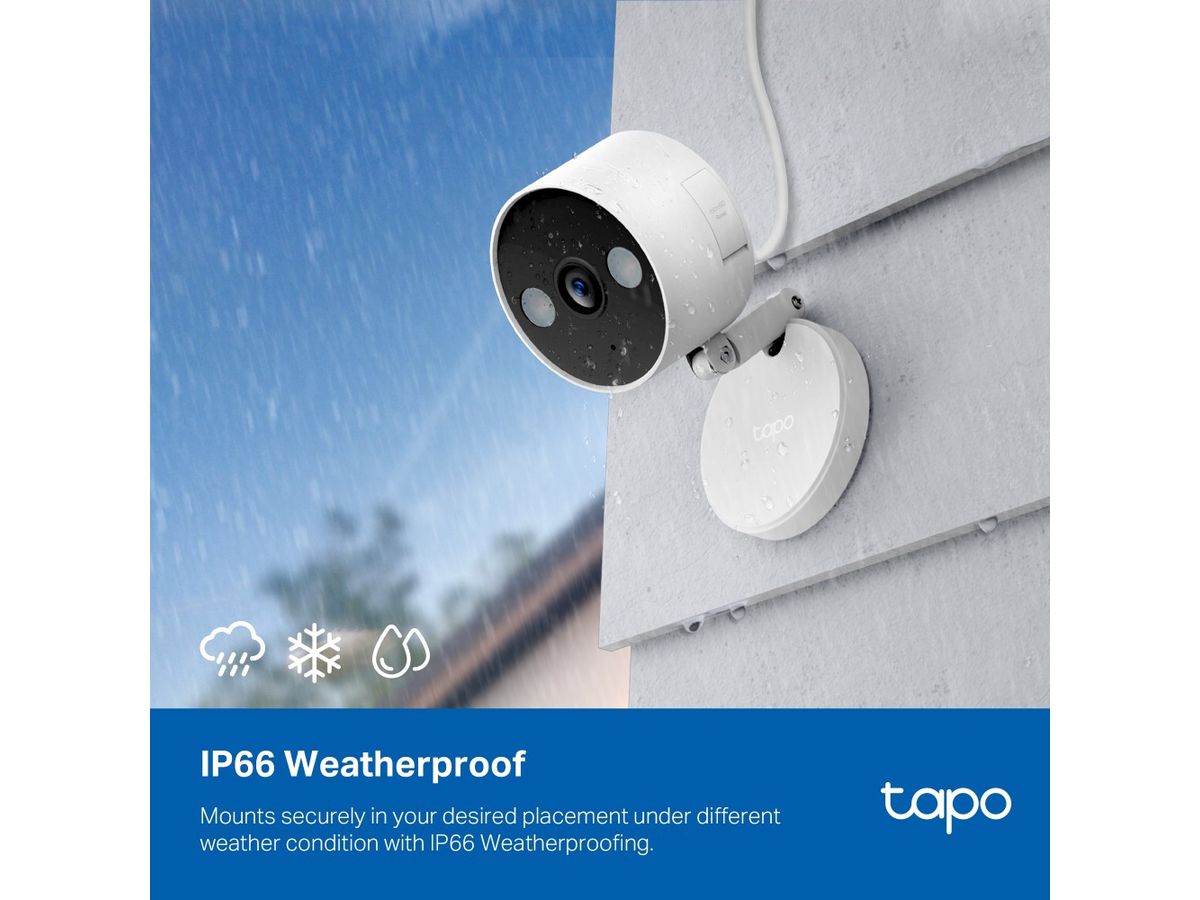 TP-LINK In/Outdoor Wi-Fi Camera Tapo C120 (4895252503357)