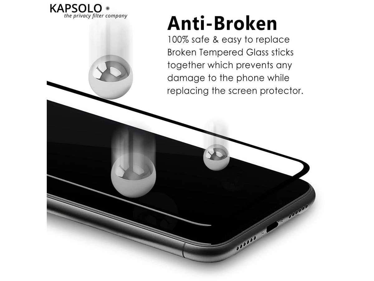 KAPSOLO Vetro Temperato KAP30201 Apple iPhone 8 Plus (5714681054034)