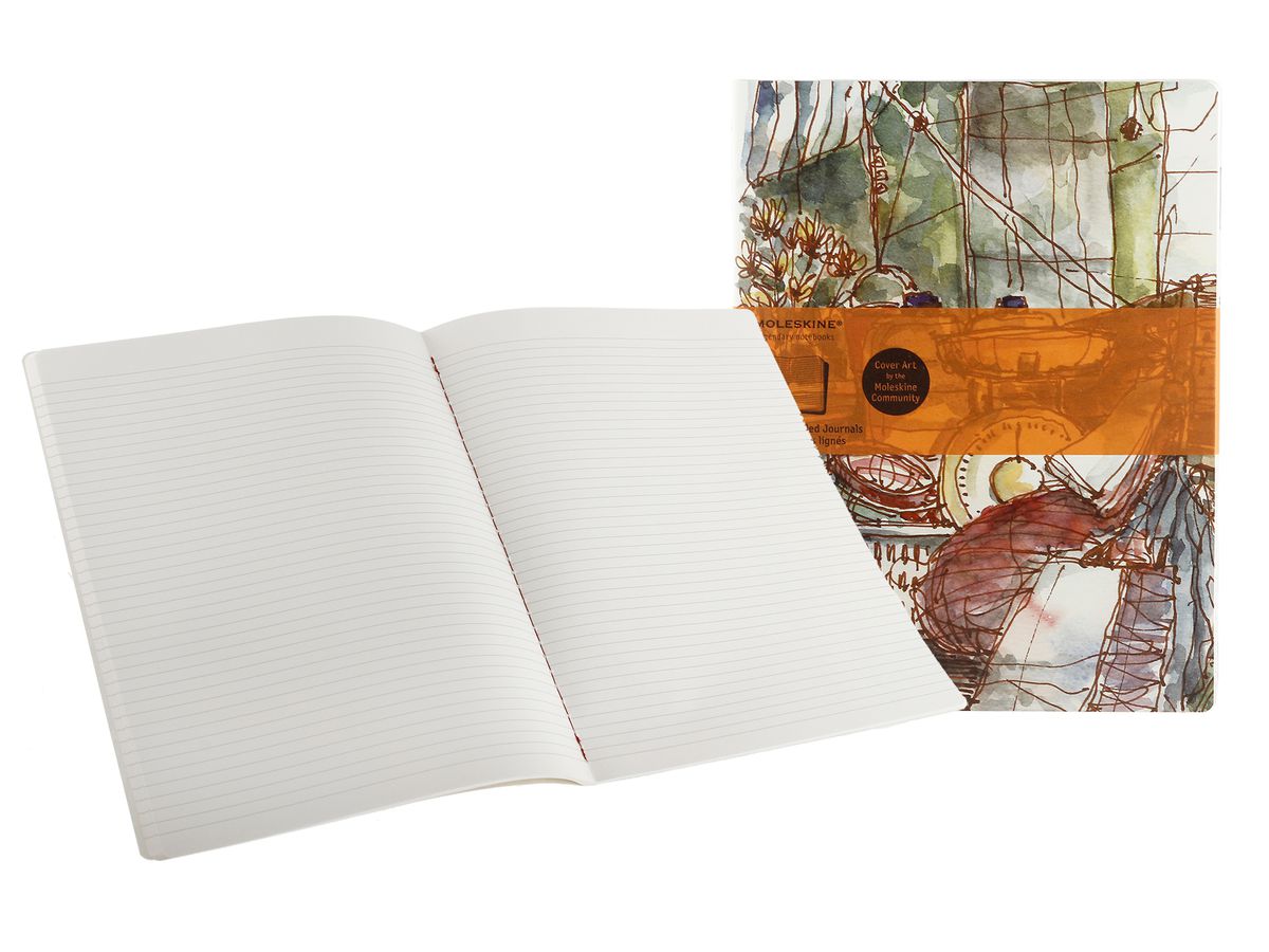 MOLESKINE Cahier Cover Art A4 898-3 ligné 2 pcs. (9788862938983)