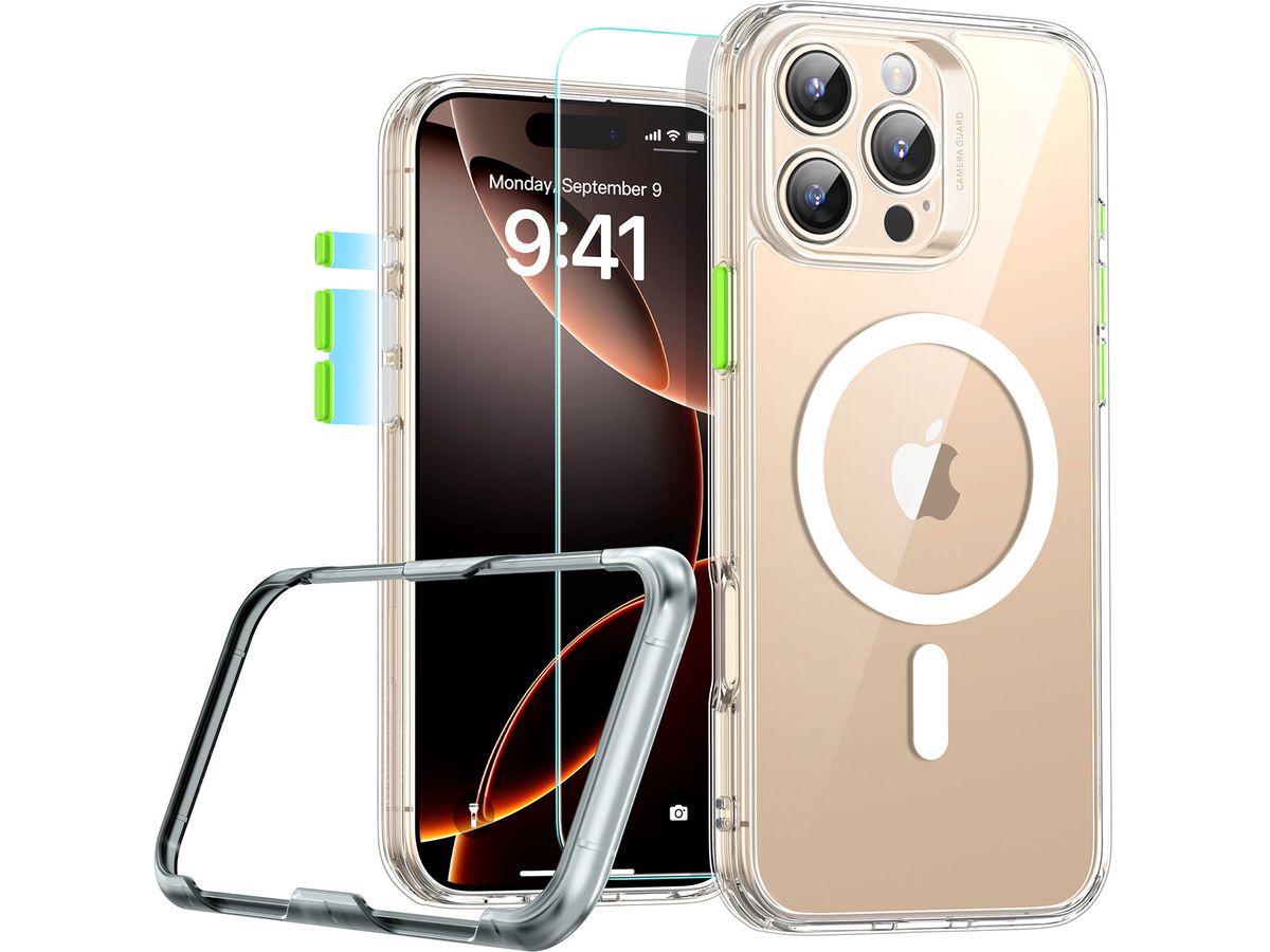 ESR Classic Hybrid Case MagSafe 1A79701 +Glass iPhone 16 Pro Max Cl. (4894240243541)