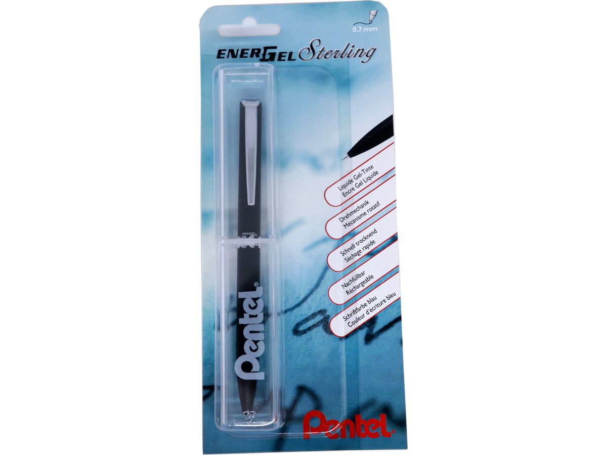 PENTEL Energel Roller 0.7mm XBL2007A-CE schwarz (7610924100637)