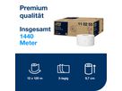TORK Mini Jumbo Toilettenpapier T2 110255 3-lagig 12 Rollen à 120m (7322540312010)