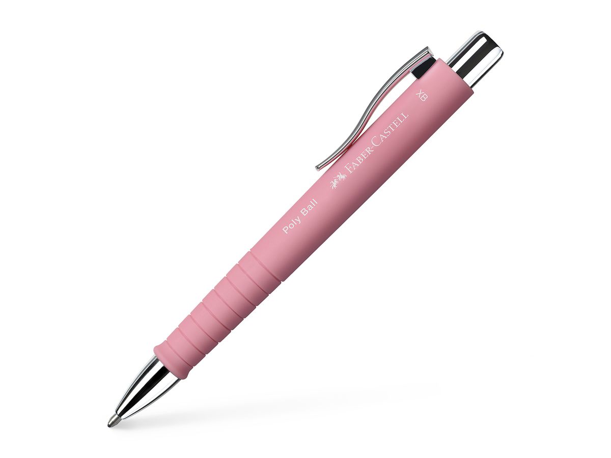 FABER-CASTELL Kugelschreiber Poly Ball XB 241127 rosé (6933256643568)
