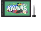 HUION Kamvas 16 Gen 3 IPS QHD Black GS1563 16384Levels, 6 Keys USB-C (6930444805647)