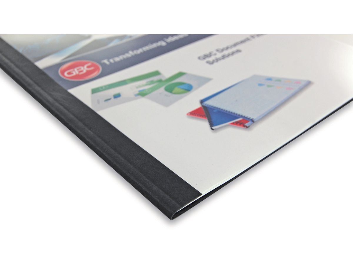 GBC Thermobindemappe 3mm A4 IB451614 schwarz 100 Stück (0013465451614)