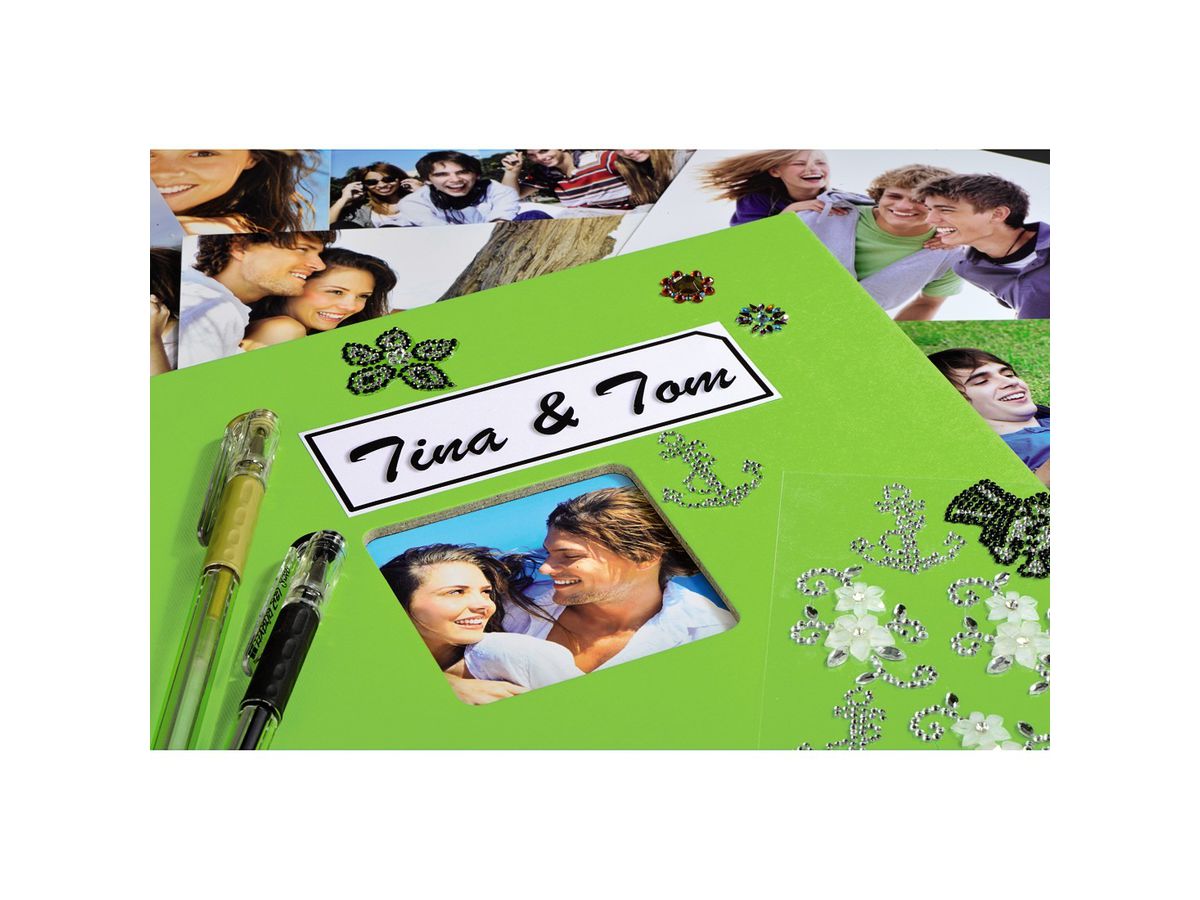 HAMA Album Fine Art 36x32cm 10610 kiwi 25 pagine (4007249106100)