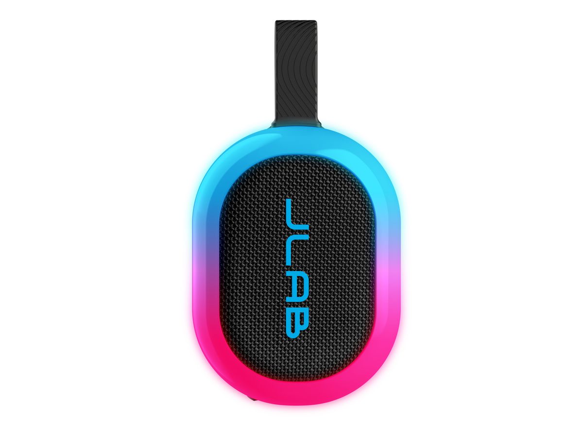 JLAB POP Party Portable Speaker IEUSBPOPRBLK123 Wireless, Black (0810119073792)