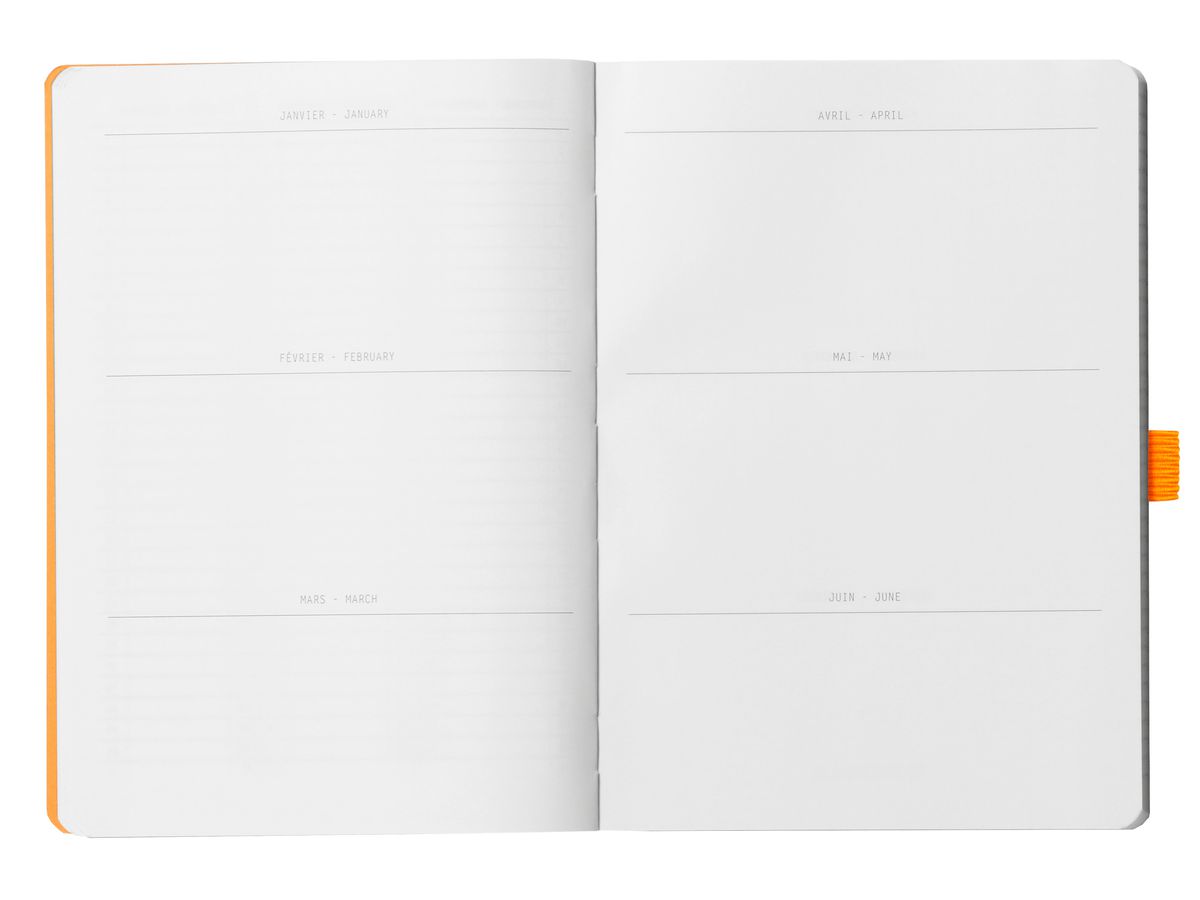 RHODIA Goalbook Notizbuch A5 117573C Softcover taupe 240 S. (3037921175736)