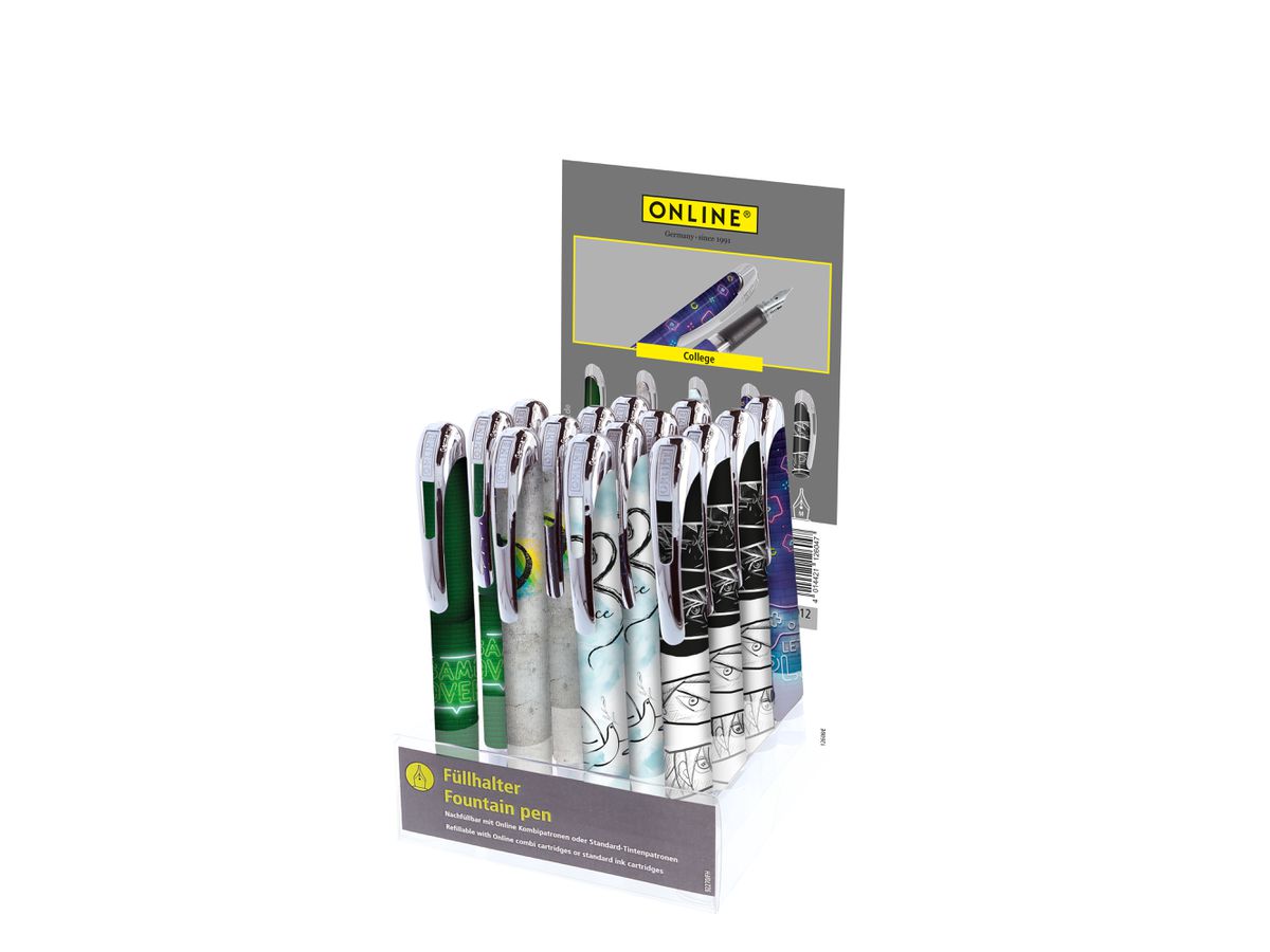 ONLINE Display Füllhalter College 12608/15 2023 (4014421126085)