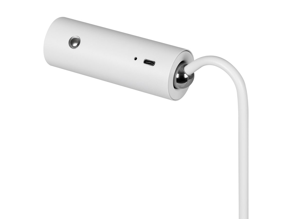 HANSA Tischleuchte Flare Spot 41-5011.204 weiss (7612176093224)