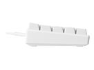 DELTACO TKL Gaming Keyboard mech RGB GAM-075-W-CH red switch, CH-Layout, white (7333048051653)