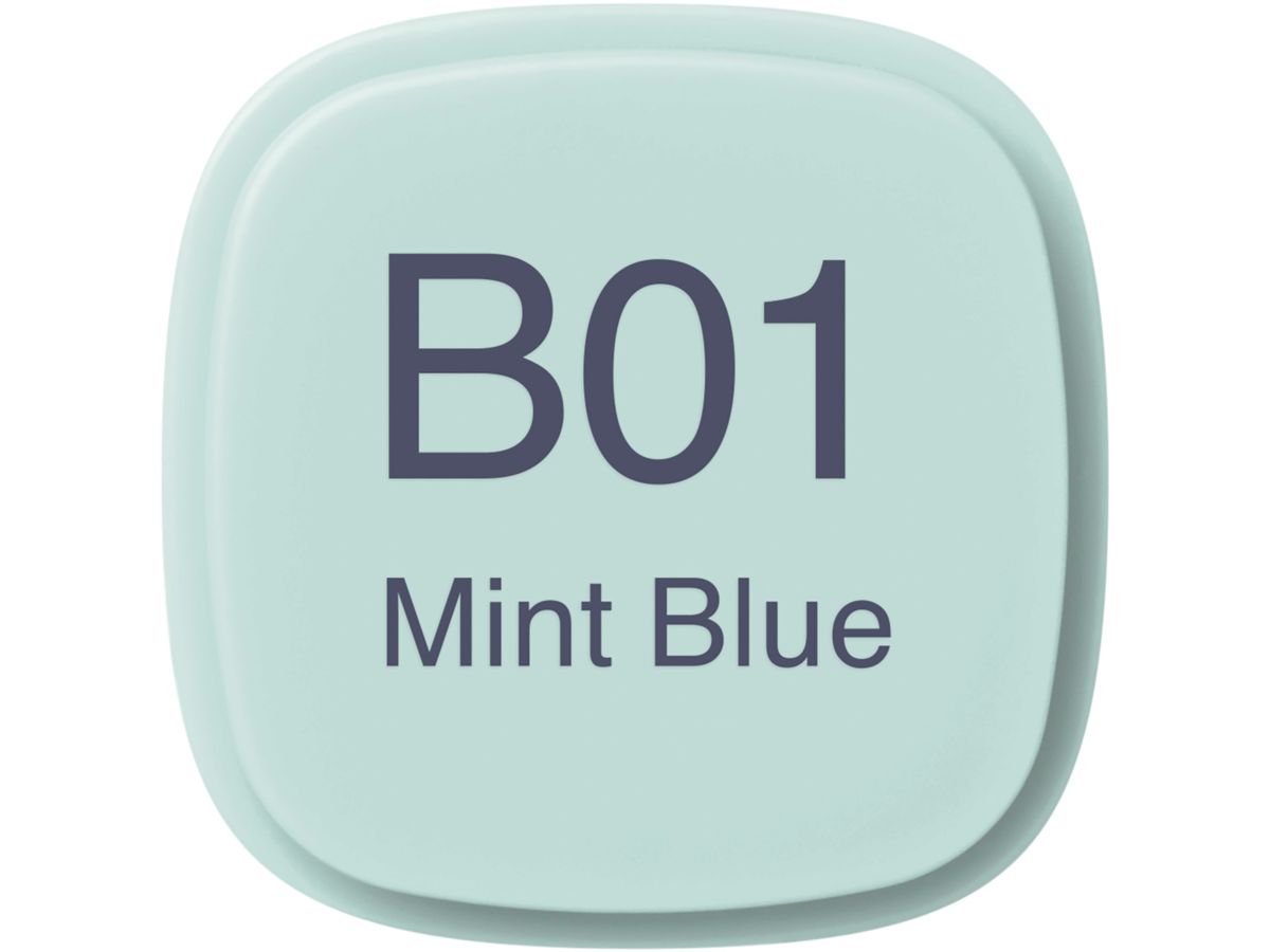 COPIC Marker Classic 20075131 B01 - Mint Blue (4511338000496)