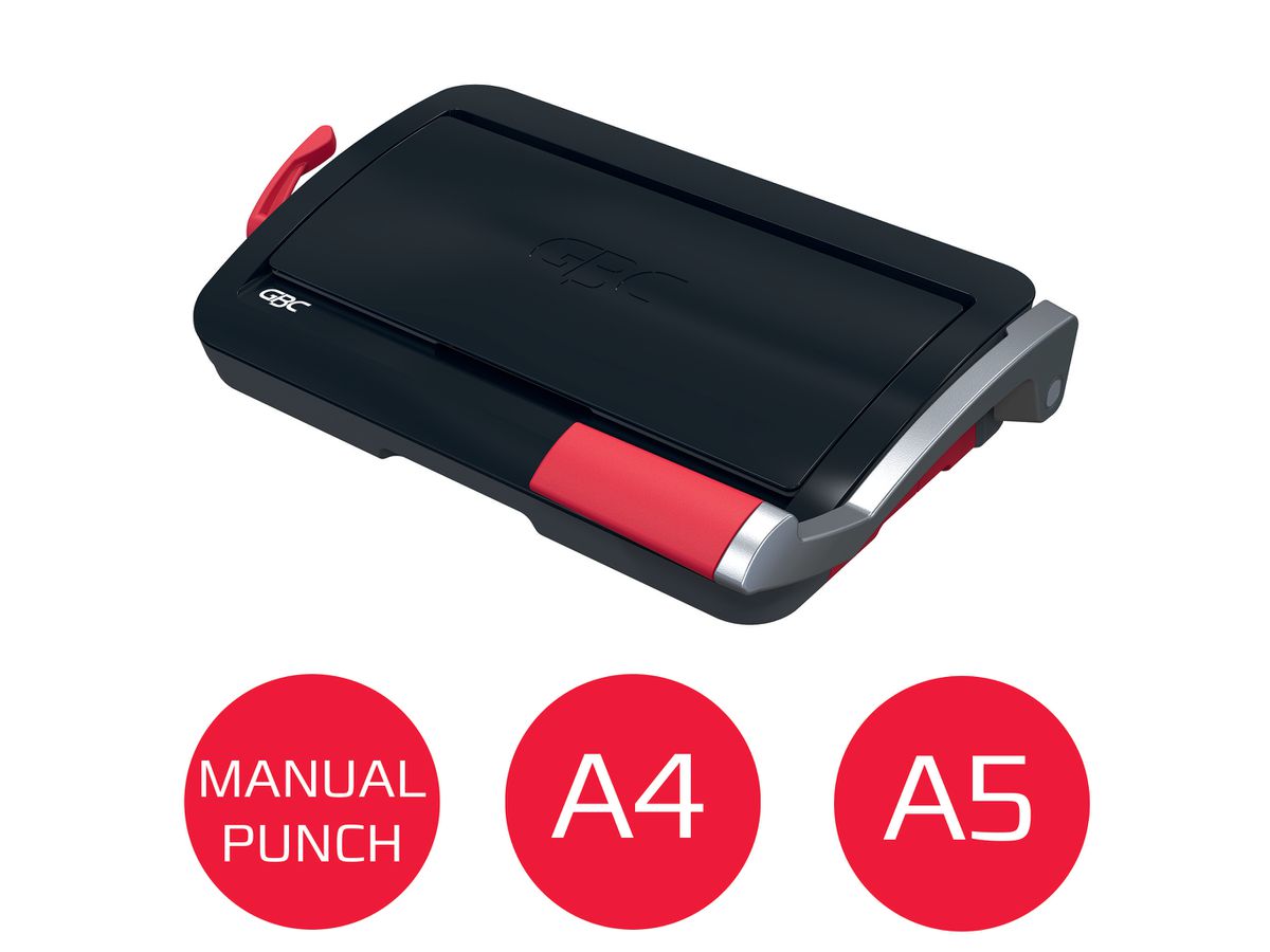 GBC Plastikbindegerät CombBind A4 4410060 CB12, 165 Seiten (5028252644457)