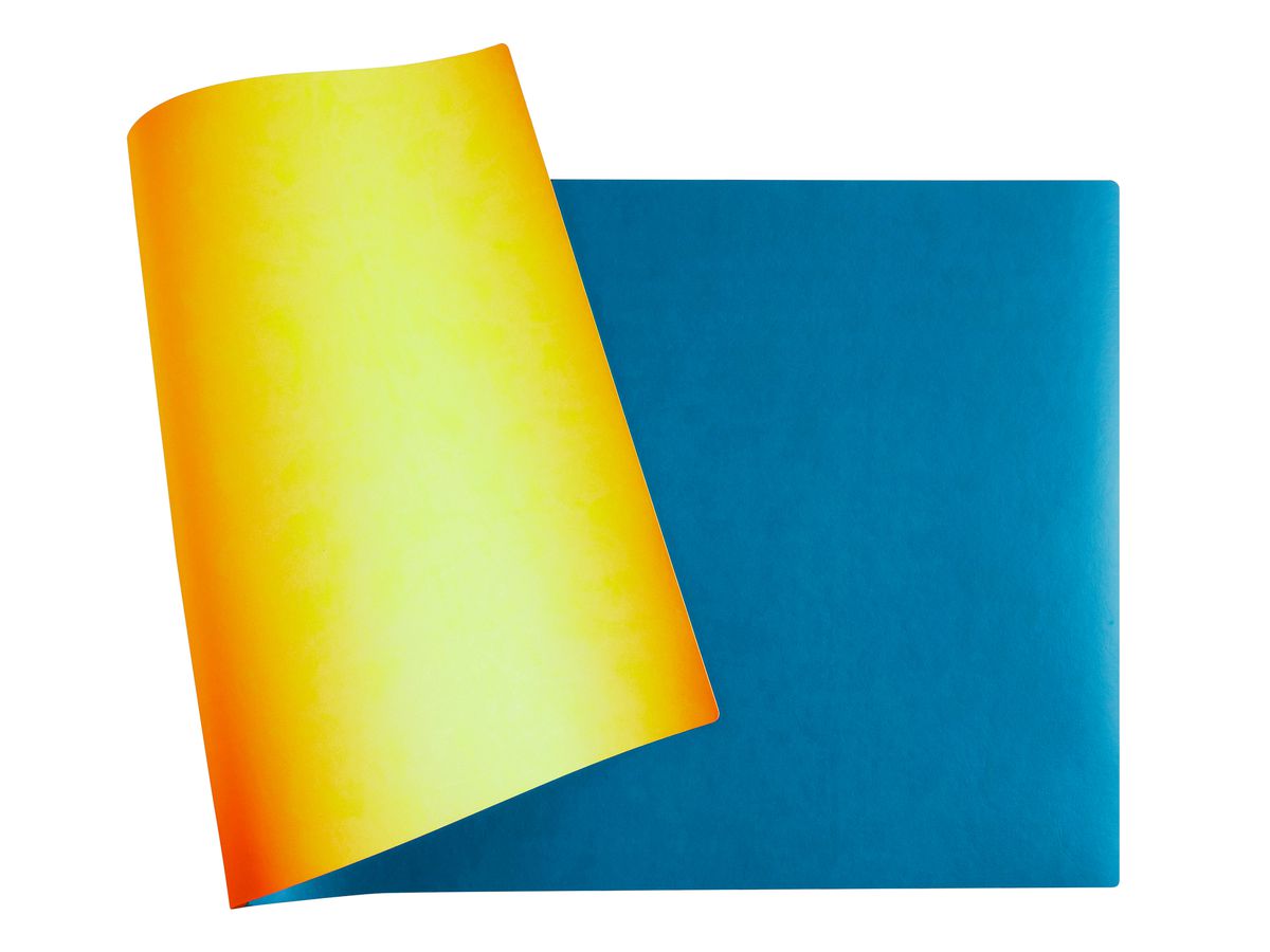 EXACOMPTA Sottomano BeeBlue 29145E turchese/zafferano 40x80 cm (3130630291459)