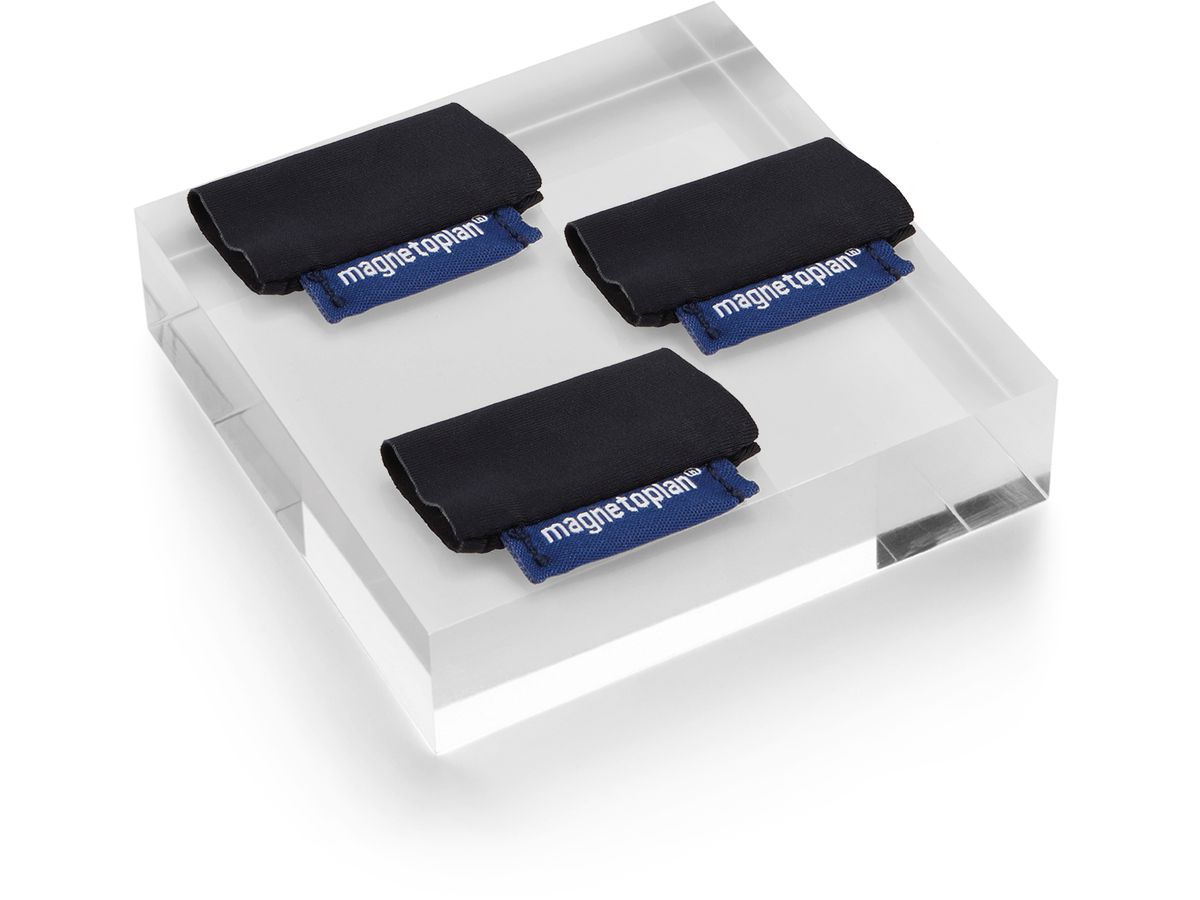 DEFLECTO Blocco acrilico 100x25mm AB325 transparente lucido (5055425953726)