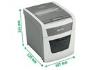 LEITZ Aktenvernichter IQ AF 80352000 Small Office 50, P-4, 20lt (4002432130047)