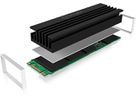 ICY BOX Kühlkörperset für M.2 SSD IB-M2HS-70 Aluminium, 10 mm dick (4250078166405)