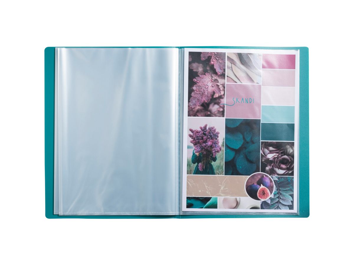 EXACOMPTA Cartella ad anelli A4 86270E assortiti 20 maniche (3130630862703)