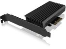 ICY BOX PCIe-Karte, 1x M.2 PCIe NVMe IB-PCI214M2-HSL SSD PCIe 4.0 (4250078167242)
