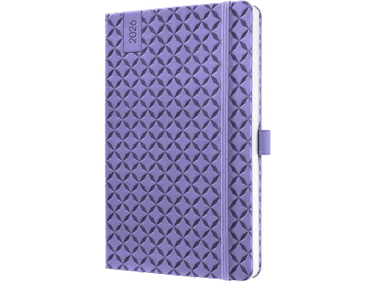 JOLIE Agenda Flair 2026 J6125 1W/2S dark purple ML A5 (4004360775697)