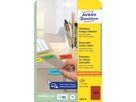 AVERY ZWECKFORM Étiquettes 25,4x10mm L6036-20 rouge 3780pcs./20fl. (4004182060360)