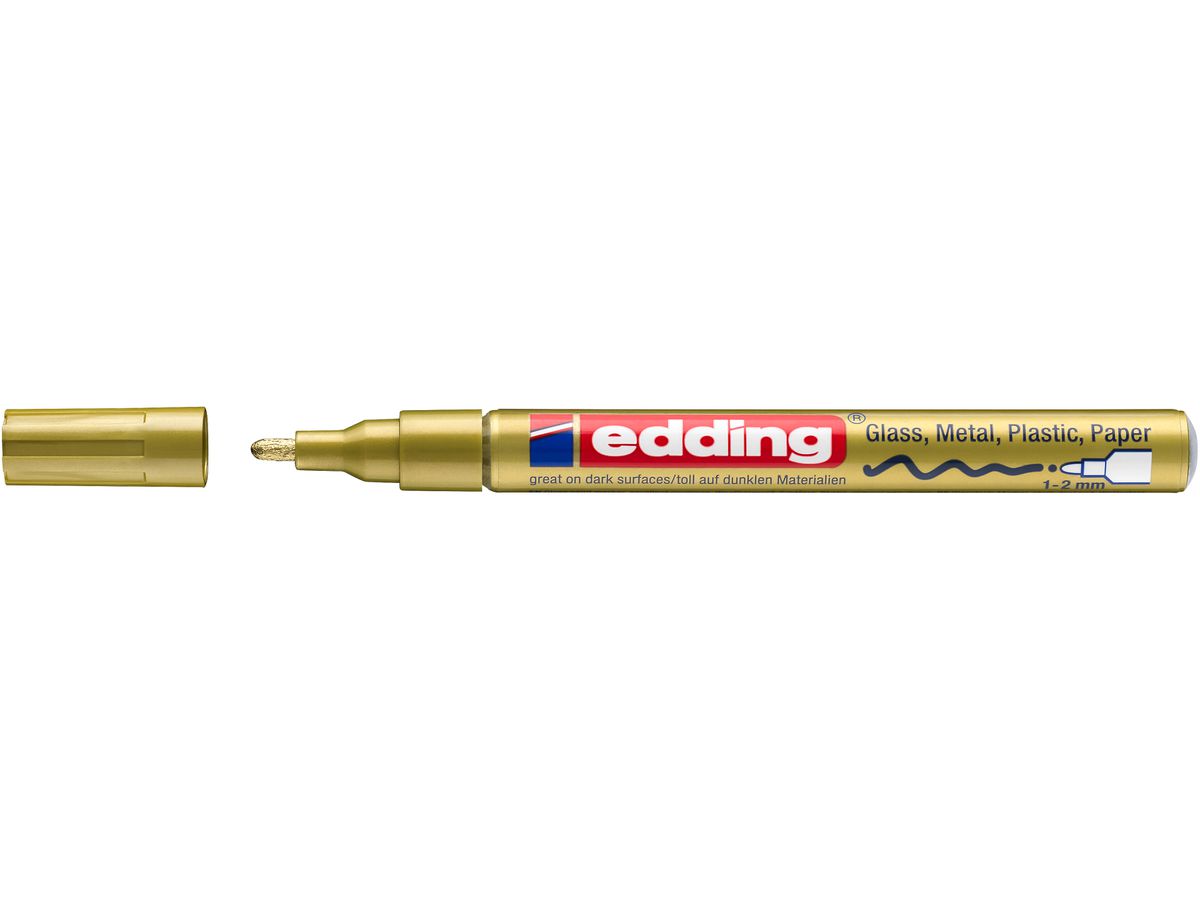 EDDING Paintmarker 751 CREA 1-2mm 751-53 CREA oro (4004764953547)