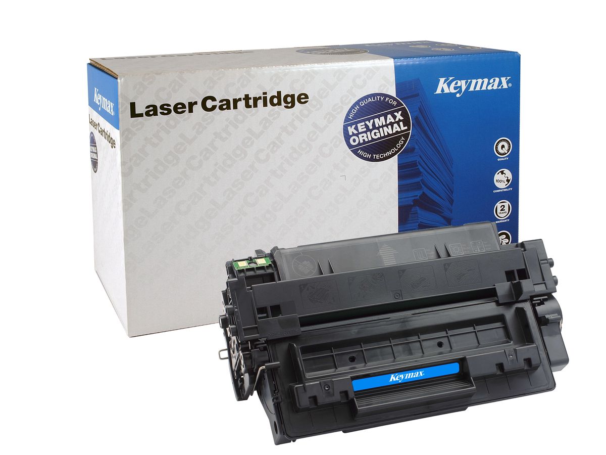 KEYMAX RMC-Toner-Modul schwarz Q7551AKEY zu HP LJ P3005 6500 Seiten (4016807298713)